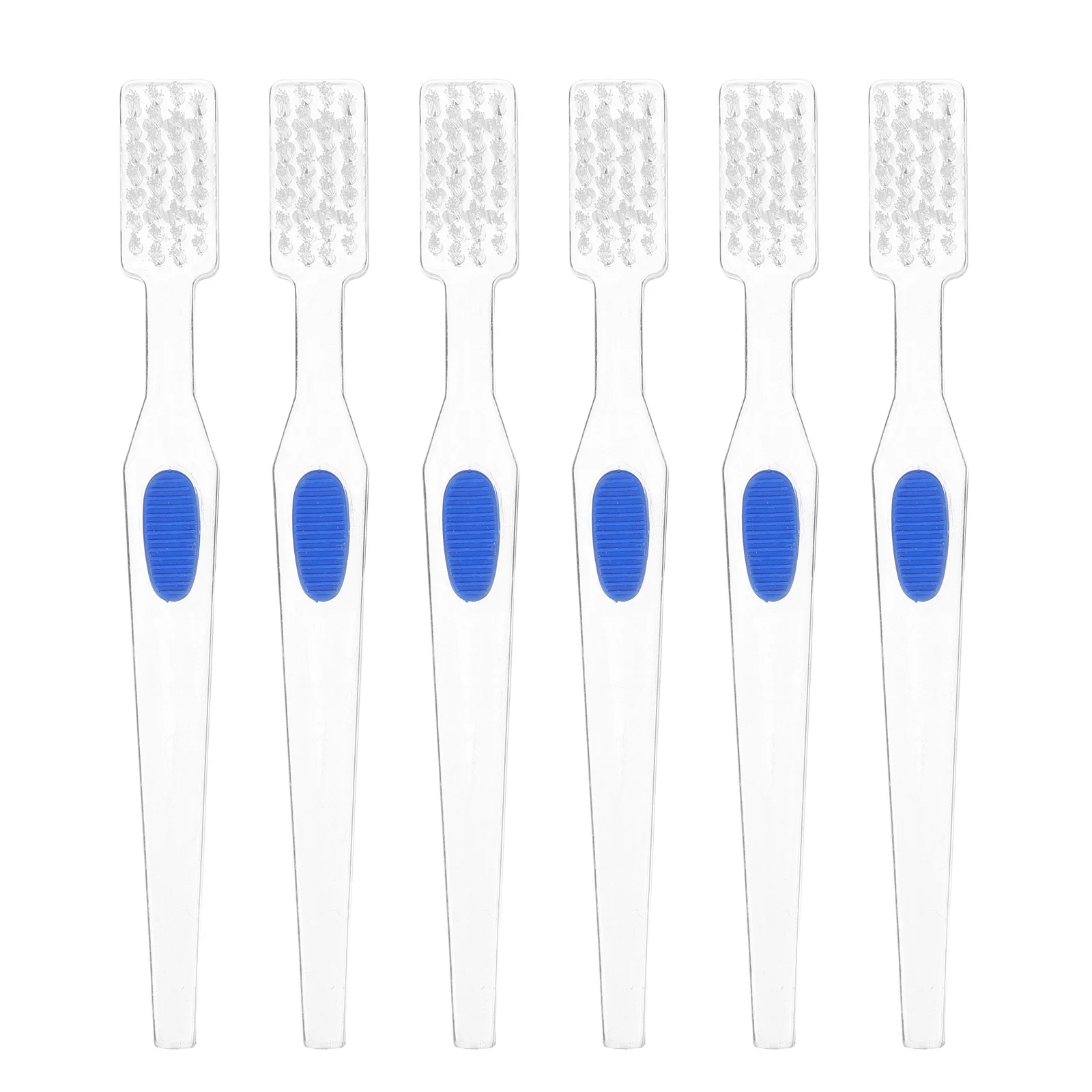 6Pcs Small Head Denture Toothbrush for Precision Cleaning - Double Sided Retainer Brush Gentle on Gums Ideal for Adult Oral Care
6Pcs Small Head Denture Toothbrush for Precision Cleaning - Double Sided Retainer Brush Gentle on Gums Ideal for Adult Oral Care