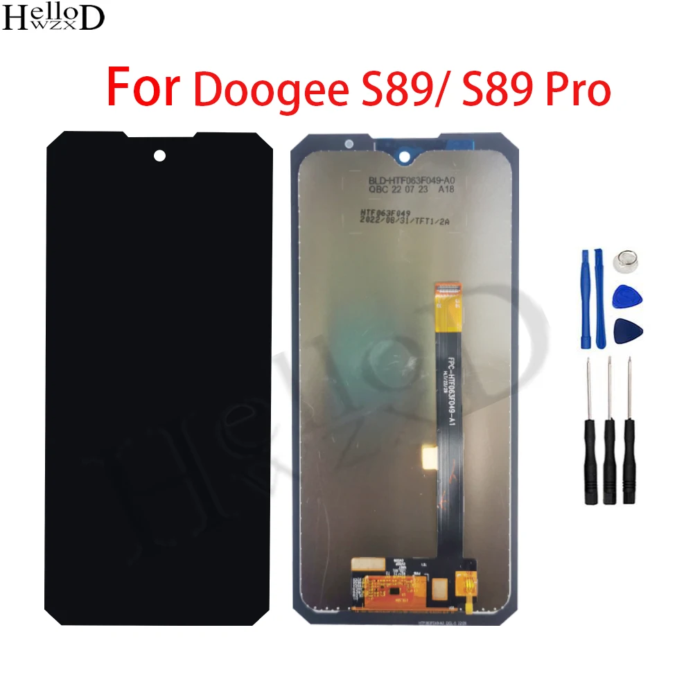 6.3" New LCD Screen For Doogee S89 Pro LCD Display Touch Screen Digitizer Sensor Panel Assembly Replacement
6.3" New LCD Screen For Doogee S89 Pro LCD Display Touch Screen Digitizer Sensor Panel Assembly Replacement