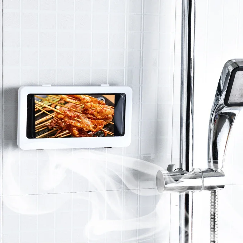 Водонепроницаемый телефон для душа, герметичная защита, сенсорный экран, подставка для мобильного телефона, гаджет «свободные руки»
Водонепроницаемый телефон для душа, герметичная защита, сенсорный экран, подставка для мобильного телефона, гаджет «свободные руки»