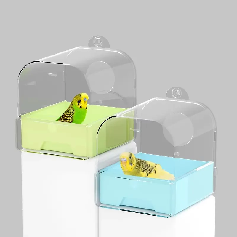 Bird Bathtub Large Parrot Bathtub Cockatiel, Peony, Myna, Condor Hero, and Extended Bath Box
Bird Bathtub Large Parrot Bathtub Cockatiel, Peony, Myna, Condor Hero, and Extended Bath Box