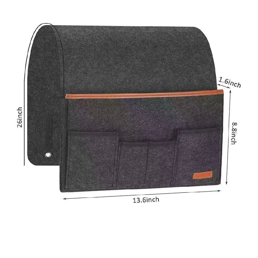 Household Armchair Caddy Felt Couch Recliner Armrest Organizer for Magazine Tablet Cell Phone Remote Control Hanging StorageBag
Household Armchair Caddy Felt Couch Recliner Armrest Organizer for Magazine Tablet Cell Phone Remote Control Hanging StorageBag