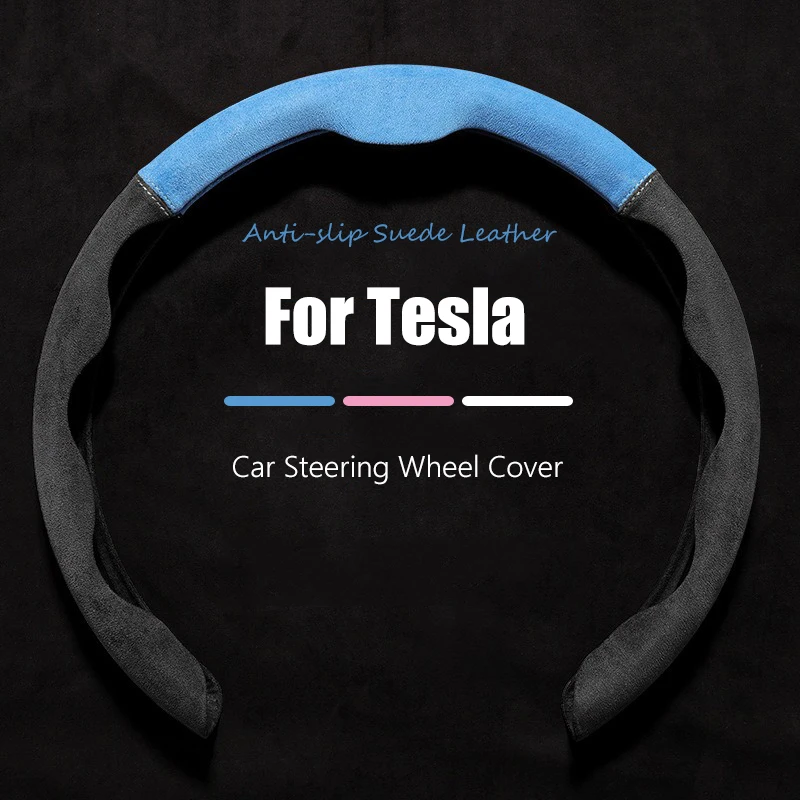 Suede Leather New Styling Car Steering Wheel Cover Booster Covers For Tesla Model 3 Model Y Model X Car Interior Accessories
Suede Leather New Styling Car Steering Wheel Cover Booster Covers For Tesla Model 3 Model Y Model X Car Interior Accessories