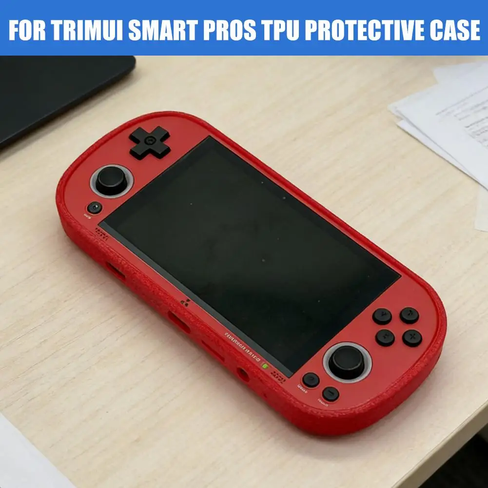 Гибкий защитный чехол из ТПУ для консоли TRIMUI SMART PRO S, противоскользящий защитный чехол с 3D-печатью, модный и простой дизайн
Гибкий защитный чехол из ТПУ для консоли TRIMUI SMART PRO S, противоскользящий защитный чехол с 3D-печатью, модный и простой дизайн