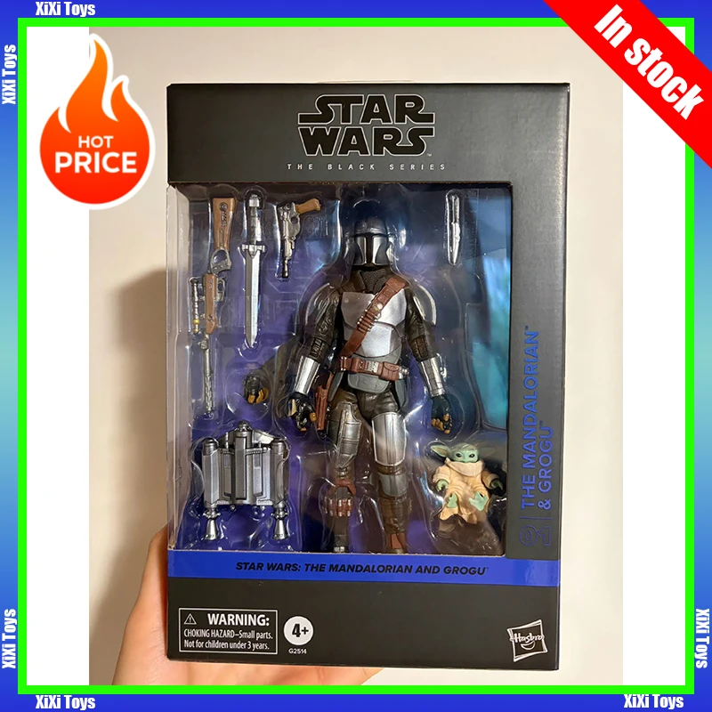 Hasbro Star Wars the Black Series - the Mandalorian & Grogu 6-Inch Action Figure Collectible Toy Model
Hasbro Star Wars the Black Series - the Mandalorian & Grogu 6-Inch Action Figure Collectible Toy Model