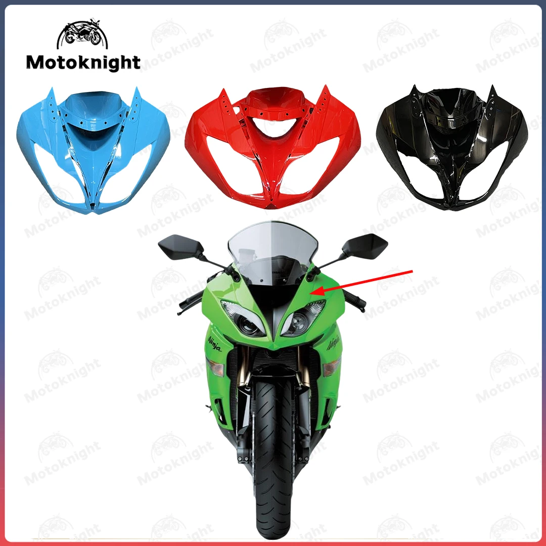 Fit For KAWASAKI ZX6R ZX-6R 636 2009 2010 2011 2012 Front Headlight Cover Fairing Cowl ABS Plastic Motorcycle Replacement Parts
Fit For KAWASAKI ZX6R ZX-6R 636 2009 2010 2011 2012 Front Headlight Cover Fairing Cowl ABS Plastic Motorcycle Replacement Parts