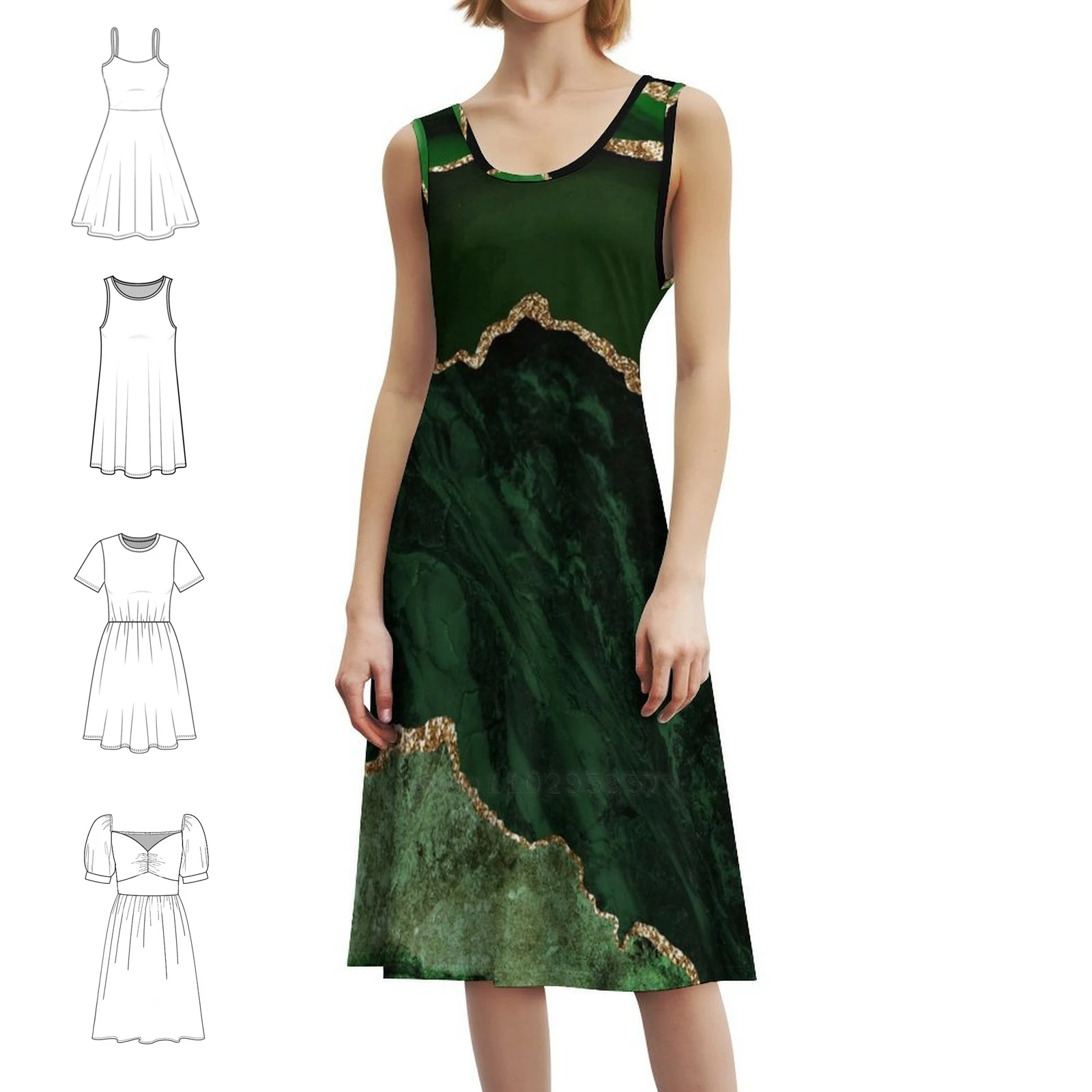 Женское уличное платье в стиле хип-хоп из искусственного изумрудного мрамора с графическим принтом, вечерние и клубные одежды, изумрудный мрамор, золотые блестящие волны, женские
Женское уличное платье в стиле хип-хоп из искусственного изумрудного мрамора с графическим принтом, вечерние и клубные одежды, изумрудный мрамор, золотые блестящие волны, женские