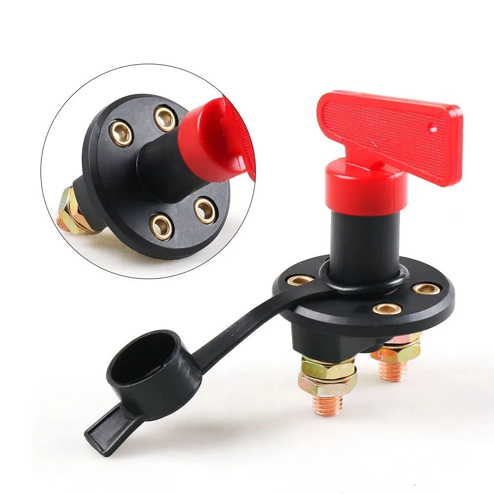 Quick Cut-off Battery Disconnect Switch Switch Protector Anti-leakage Isolator Power Cut Off Switch Corrosion Resistant Durable
Quick Cut-off Battery Disconnect Switch Switch Protector Anti-leakage Isolator Power Cut Off Switch Corrosion Resistant Durable
