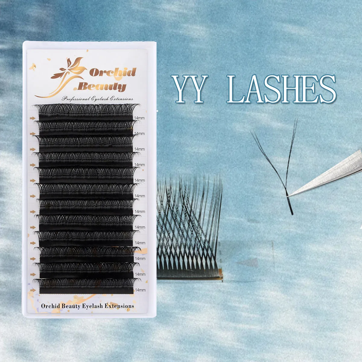 Ресницы Orchid Lash Y 0,05 готовые ресницы для наращивания для салонов индивидуальные Y-образные ресницы для наращивания YY lashes cilios y
Ресницы Orchid Lash Y 0,05 готовые ресницы для наращивания для салонов индивидуальные Y-образные ресницы для наращивания YY lashes cilios y