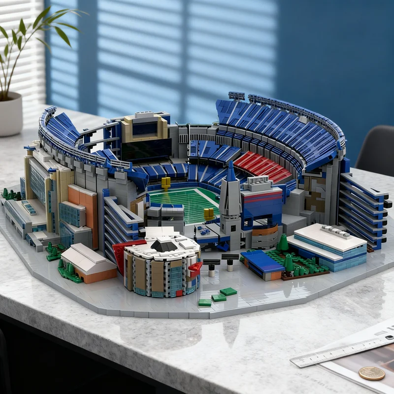 8368pcs MOC New England Football Stadium Classic Collection Model Building Blocks Design Parts Bundle Compatible Kit Toy Gift
8368pcs MOC New England Football Stadium Classic Collection Model Building Blocks Design Parts Bundle Compatible Kit Toy Gift
