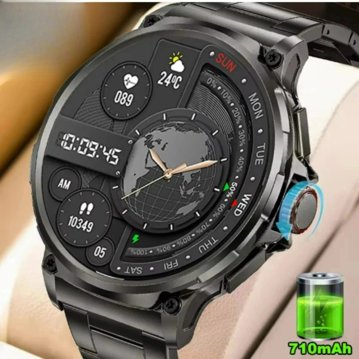 Xiaomi 1.85-Inch HD New For GPS Track Smart Watch Men AMOLED Screen 710 Mah Battery Sport Bluetooth Call Smartwatch For IOS
Xiaomi 1.85-Inch HD New For GPS Track Smart Watch Men AMOLED Screen 710 Mah Battery Sport Bluetooth Call Smartwatch For IOS