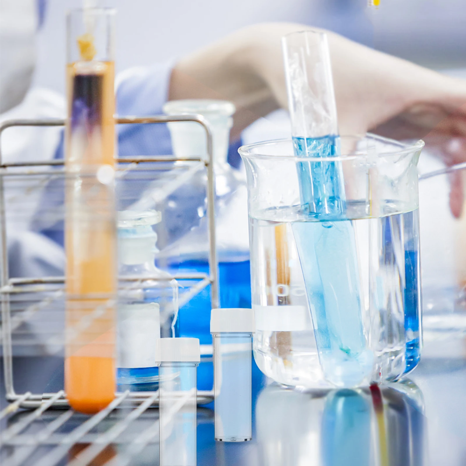 50 Pcs Culture Tube Plastic Tubes with Caps Clear PE、 Test Experiment Sample Propagation Scientific Testing
50 Pcs Culture Tube Plastic Tubes with Caps Clear PE、 Test Experiment Sample Propagation Scientific Testing