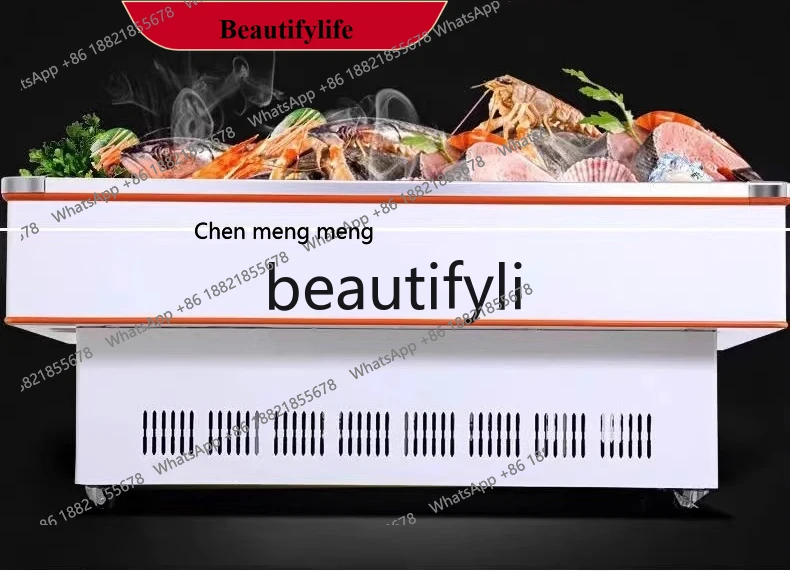 X D150 Display cabinet Commercial horizontal, barbecue, cooked food refrigerated fresh-keeping freezer frozen cooked food refri
X D150 Display cabinet Commercial horizontal, barbecue, cooked food refrigerated fresh-keeping freezer frozen cooked food refri