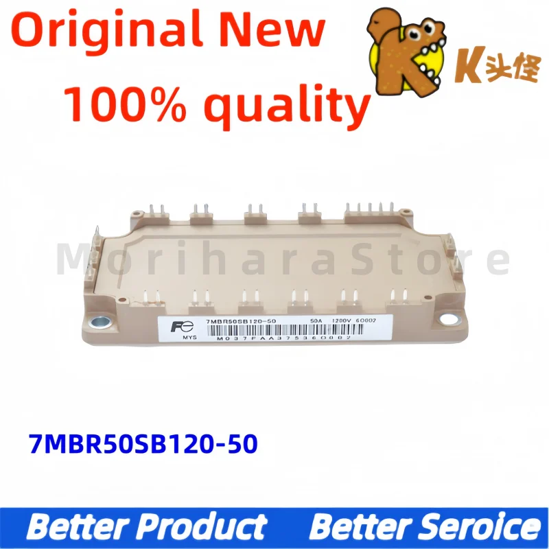 1PCS/ New original 7MBR50SB120-50 IGBT IPM power module 
1PCS/ New original 7MBR50SB120-50 IGBT IPM power module