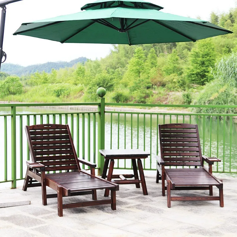 Carbonized anti-corrosion solid wood beach tables and chairs, leisure folding balcony chairs, reclining chairs, lunch breaks, sl
Carbonized anti-corrosion solid wood beach tables and chairs, leisure folding balcony chairs, reclining chairs, lunch breaks, sl