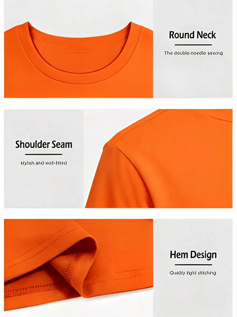 Mens Cotton Blend Short Sleeve Round Neck T-Shirt Slim Fit Breathable
Mens Cotton Blend Short Sleeve Round Neck T-Shirt Slim Fit Breathable