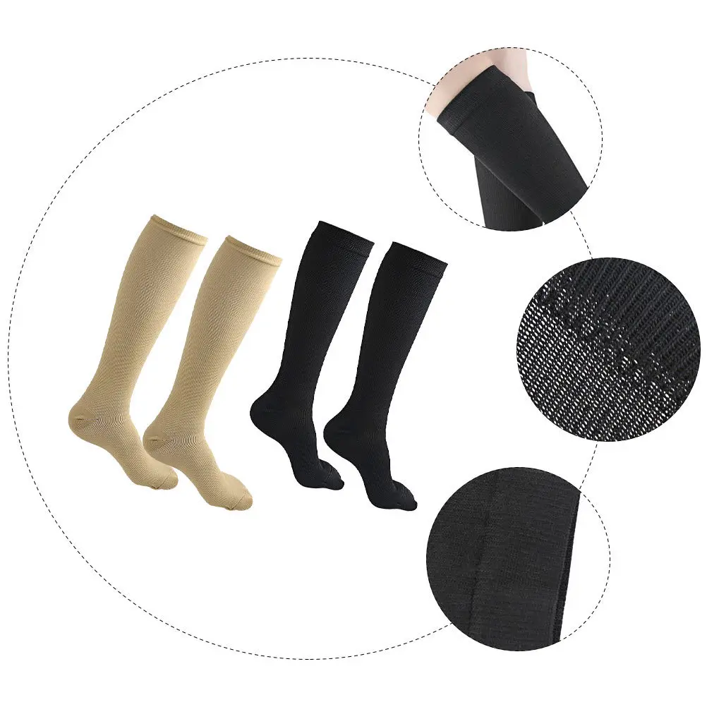2pcs Compression Socks For Men Women Knee High Athletic Tube Sports Stockings Support Recovery Running Travel Workout
2pcs Compression Socks For Men Women Knee High Athletic Tube Sports Stockings Support Recovery Running Travel Workout