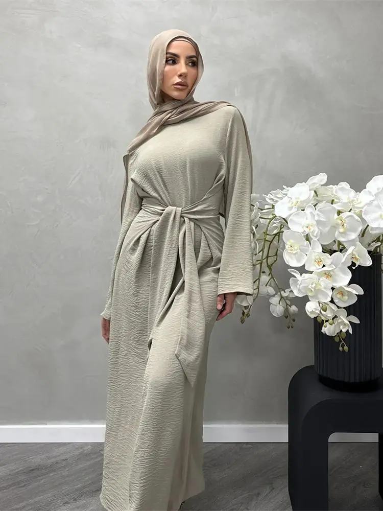 Ramadan Eid Solid Modest Dresses Abaya Islamic Kaftan Abayas For Muslim Women Clothing Kebaya Robe Femme Musulmane Vestidos
Ramadan Eid Solid Modest Dresses Abaya Islamic Kaftan Abayas For Muslim Women Clothing Kebaya Robe Femme Musulmane Vestidos