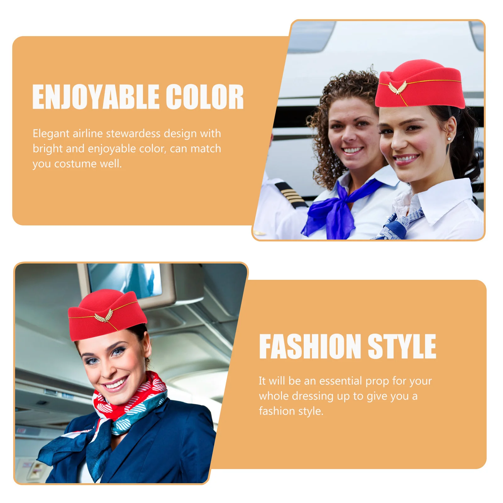 Flight Attendant Costume Hat One Size Fits Most Smooth Texture Elegant Stewardess Cosplay Party Accessory Flight Attendant Hat
Flight Attendant Costume Hat One Size Fits Most Smooth Texture Elegant Stewardess Cosplay Party Accessory Flight Attendant Hat
