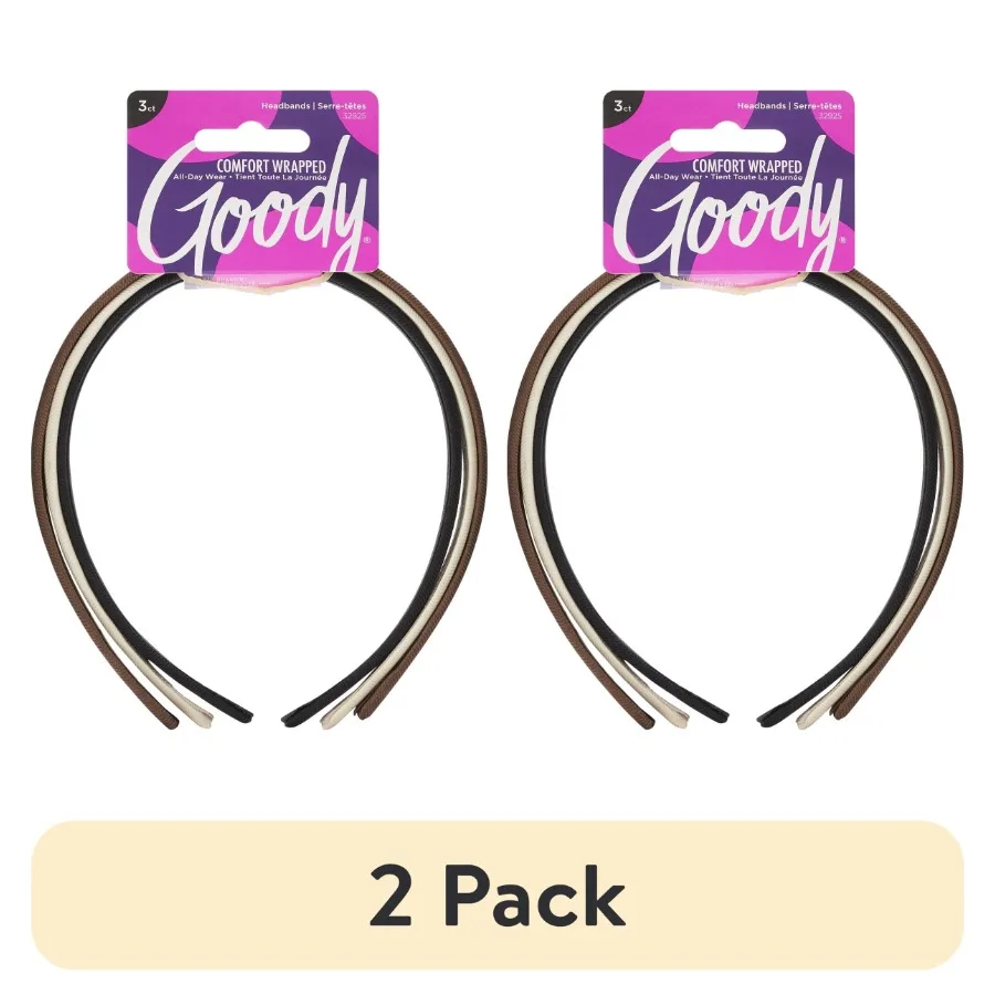 2 pack Fabric Covered Headbands for All Hair Types Neutral Tones Comfort Fit 3 Ct
2 pack Fabric Covered Headbands for All Hair Types Neutral Tones Comfort Fit 3 Ct