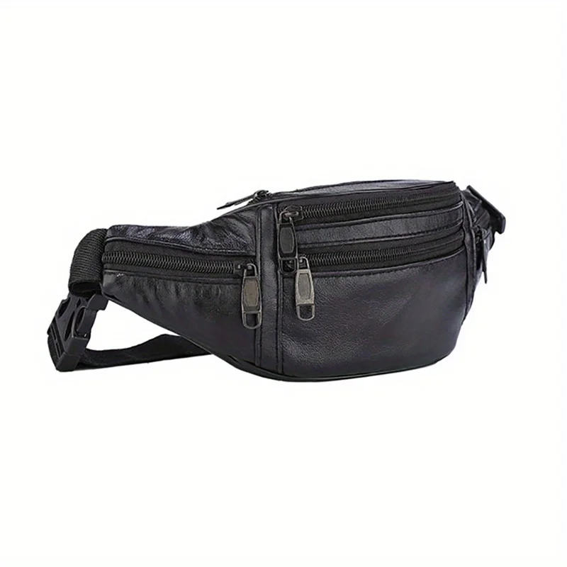 1pc Men's PU Leather Waist Bag, Sports Fanny Pack, Outdoor Camping & Travel Crossbody Bag
1pc Men's PU Leather Waist Bag, Sports Fanny Pack, Outdoor Camping & Travel Crossbody Bag