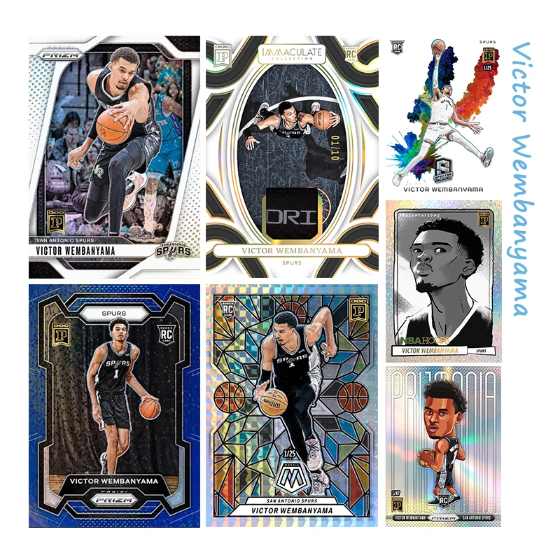 Diy домашняя панини баскетбольная карта со звездой Victor Wembanyama приз серии персонаж подпись коллекционная карта игрушки подарок
Diy домашняя панини баскетбольная карта со звездой Victor Wembanyama приз серии персонаж подпись коллекционная карта игрушки подарок