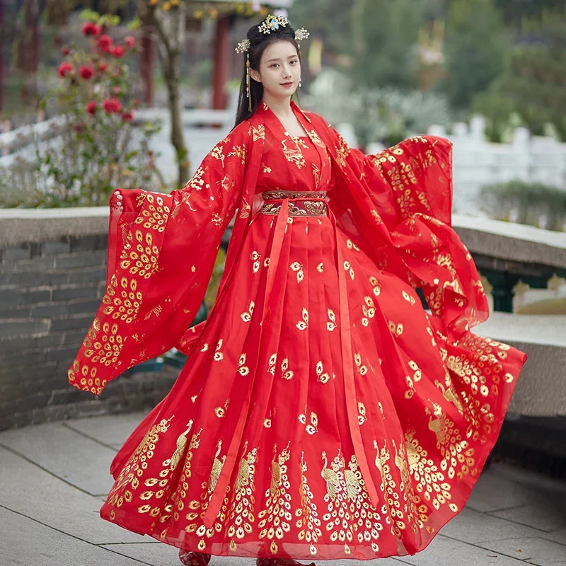 Hanfu Dress Female Chinese Style Retro Traditional Tang Embroidery Big Sleeve Shirt Elegant Cosplay Fairy Dance Costume Set
Hanfu Dress Female Chinese Style Retro Traditional Tang Embroidery Big Sleeve Shirt Elegant Cosplay Fairy Dance Costume Set