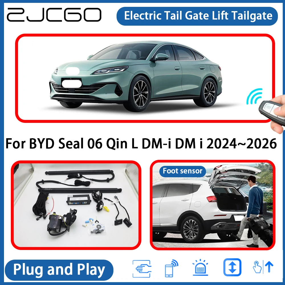 for BYD Seal 06 Qin L DM-i DM i 2024~2026 Automatic Powered Tailgate Power Liftgate Electric Tail Gate Lift Assisting System
for BYD Seal 06 Qin L DM-i DM i 2024~2026 Automatic Powered Tailgate Power Liftgate Electric Tail Gate Lift Assisting System