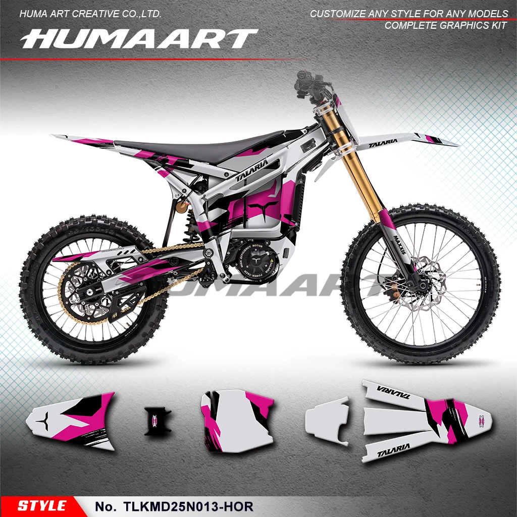 Комплект индивидуальных графических наклеек HUMAART, клейкая наклейка для TALARIA KOMODO, номер стиля TLKMD25N013-HOR
Комплект индивидуальных графических наклеек HUMAART, клейкая наклейка для TALARIA KOMODO, номер стиля TLKMD25N013-HOR