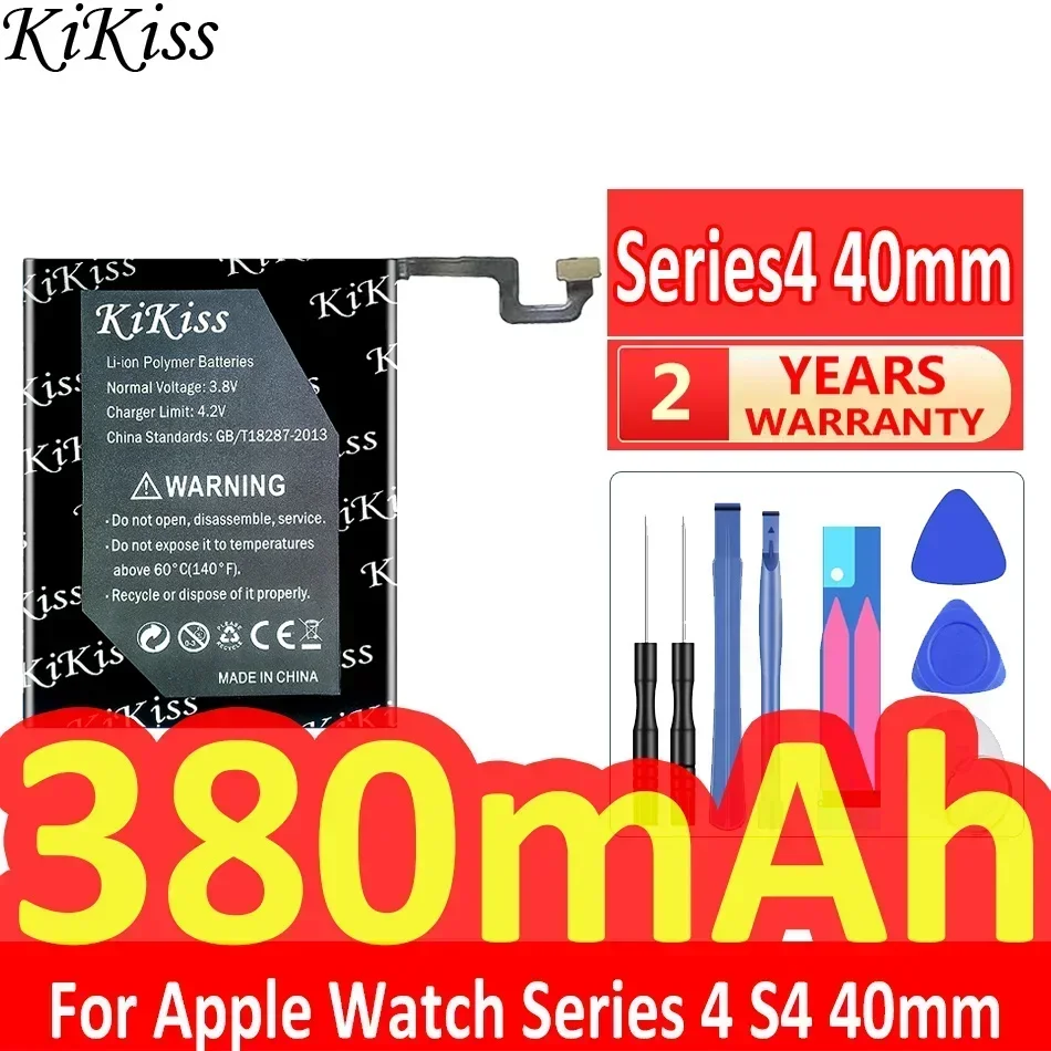 Аккумулятор KiKiss 380 мАч Series4 для Apple Watch iWatch Series 4 S4, 40 мм, аккумулятор + бесплатные инструменты
Аккумулятор KiKiss 380 мАч Series4 для Apple Watch iWatch Series 4 S4, 40 мм, аккумулятор + бесплатные инструменты