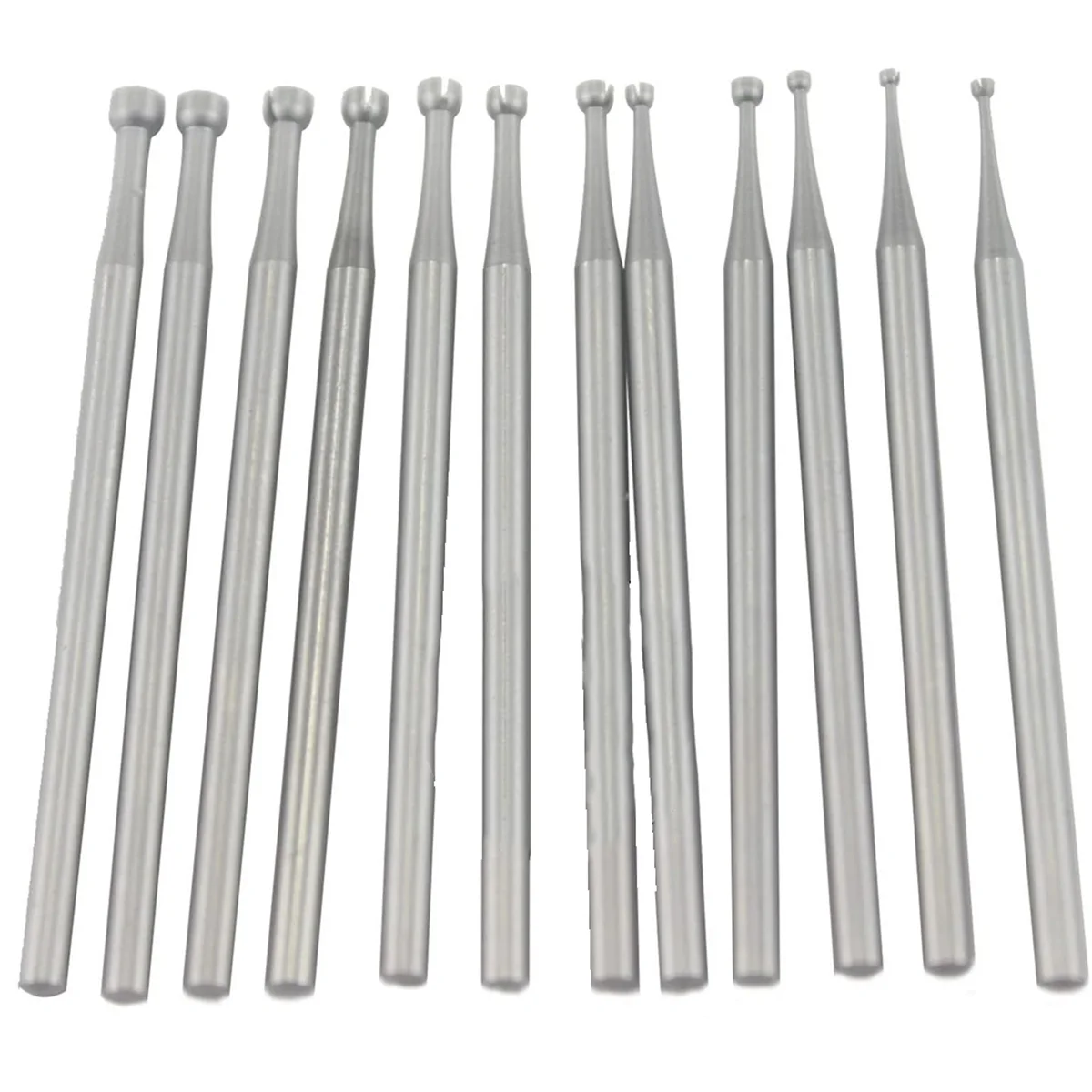 A93Z 12 Pcs Open Mouth Cup Burr - 3/32In Shank Open Mouth Cup Shape Wire Rounder Bits Jewelry Setting Lapidary Making Bits
A93Z 12 Pcs Open Mouth Cup Burr - 3/32In Shank Open Mouth Cup Shape Wire Rounder Bits Jewelry Setting Lapidary Making Bits