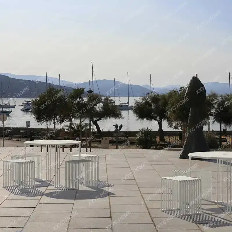 X36 Outdoor Table And Chair Combination Courtyard Terrace Coffee Milk Tea Shop Restaurant Dopamine Round Table Chair
X36 Outdoor Table And Chair Combination Courtyard Terrace Coffee Milk Tea Shop Restaurant Dopamine Round Table Chair
