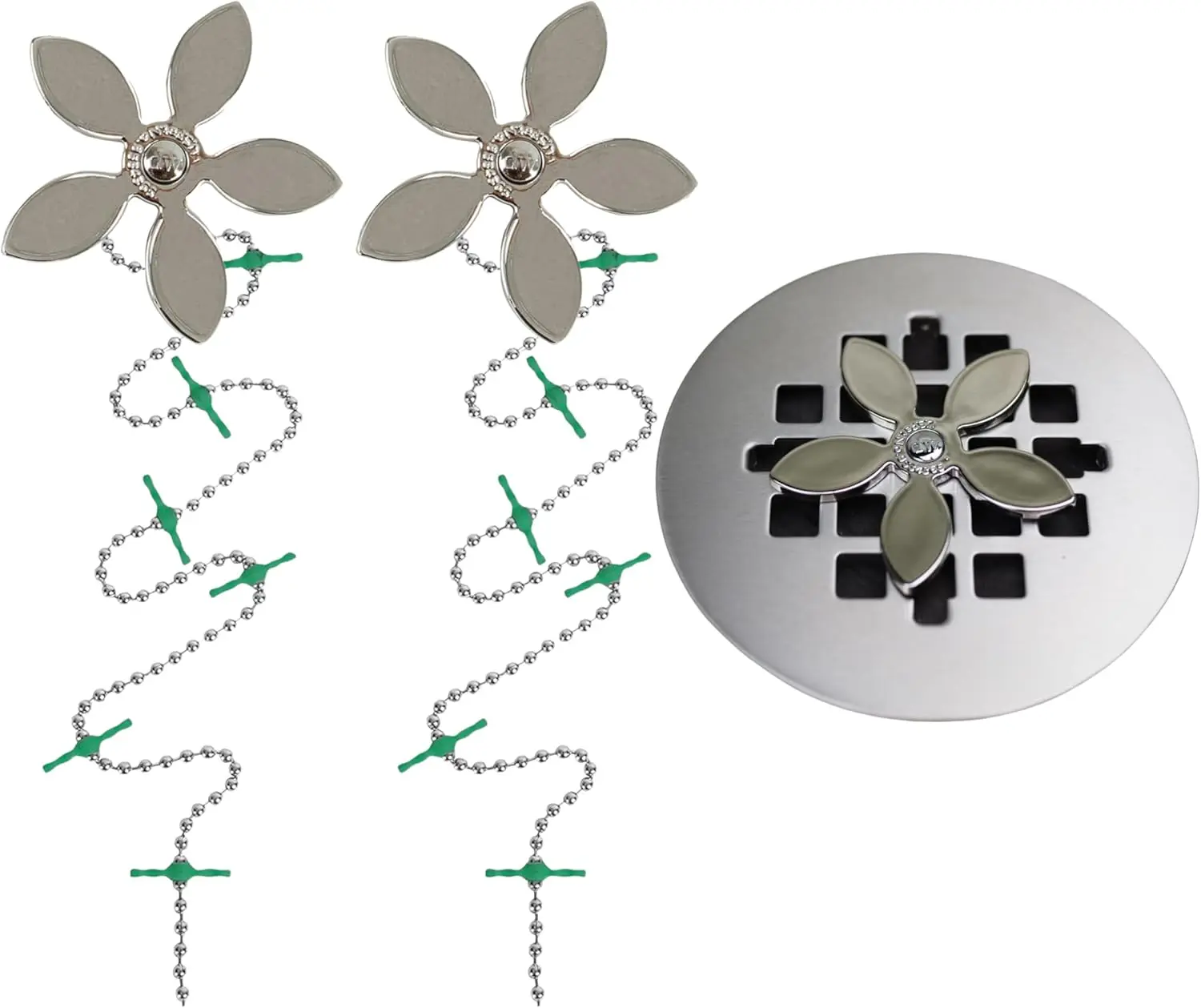 Disposable Shower Drain Hair Catcher – Easy Install, Prevents Clogs, Silver Flower (2-Pack)
Disposable Shower Drain Hair Catcher – Easy Install, Prevents Clogs, Silver Flower (2-Pack)