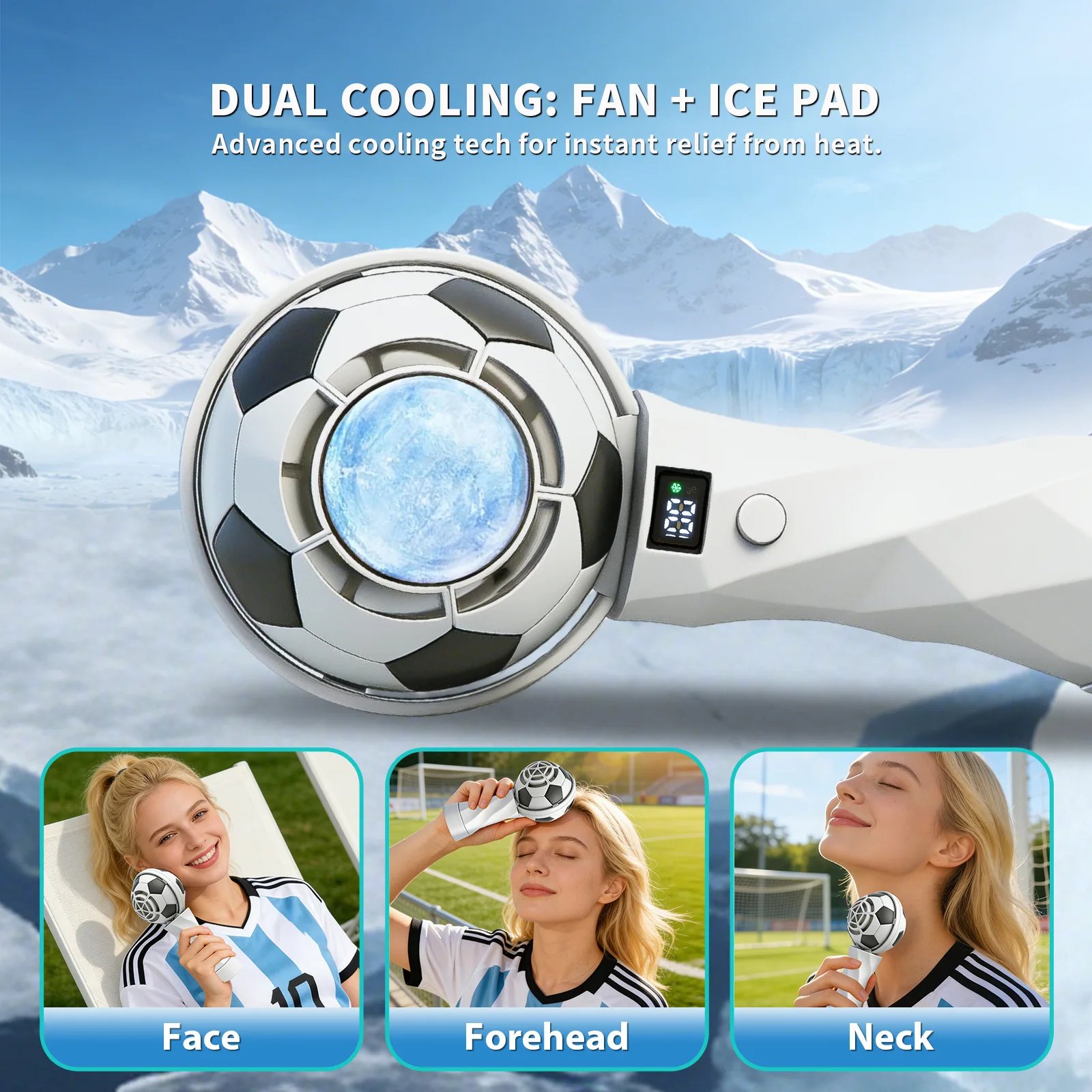 2026 new style football trophy mini outdoor handheld fan semiconductor cooling usb desktop small electric fan gift
2026 new style football trophy mini outdoor handheld fan semiconductor cooling usb desktop small electric fan gift