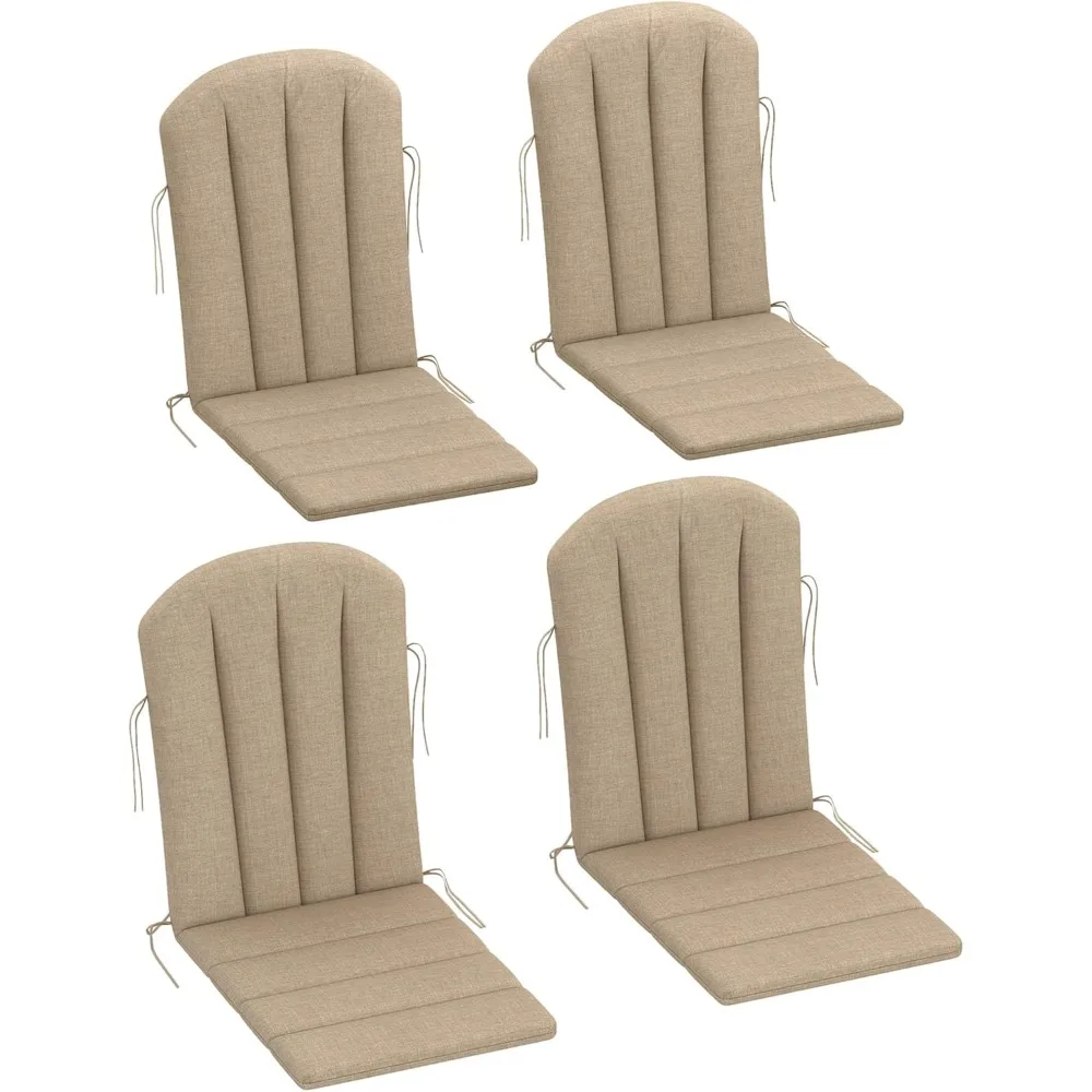 Набор подушек для стула Adirondack из 4 шт., подушки для уличных стульев с завязками, пена высокой плотности 25D, подушки для патио с высокой спинкой, мода
Набор подушек для стула Adirondack из 4 шт., подушки для уличных стульев с завязками, пена высокой плотности 25D, подушки для патио с высокой спинкой, мода