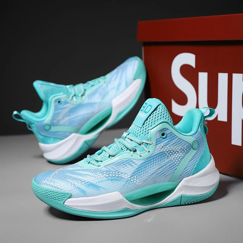 Luminous Couple Basketball Shoes High Quality Breathable Sneakers Youth Comfortable Non-slip Basketball Trainers Size 36-45
Luminous Couple Basketball Shoes High Quality Breathable Sneakers Youth Comfortable Non-slip Basketball Trainers Size 36-45