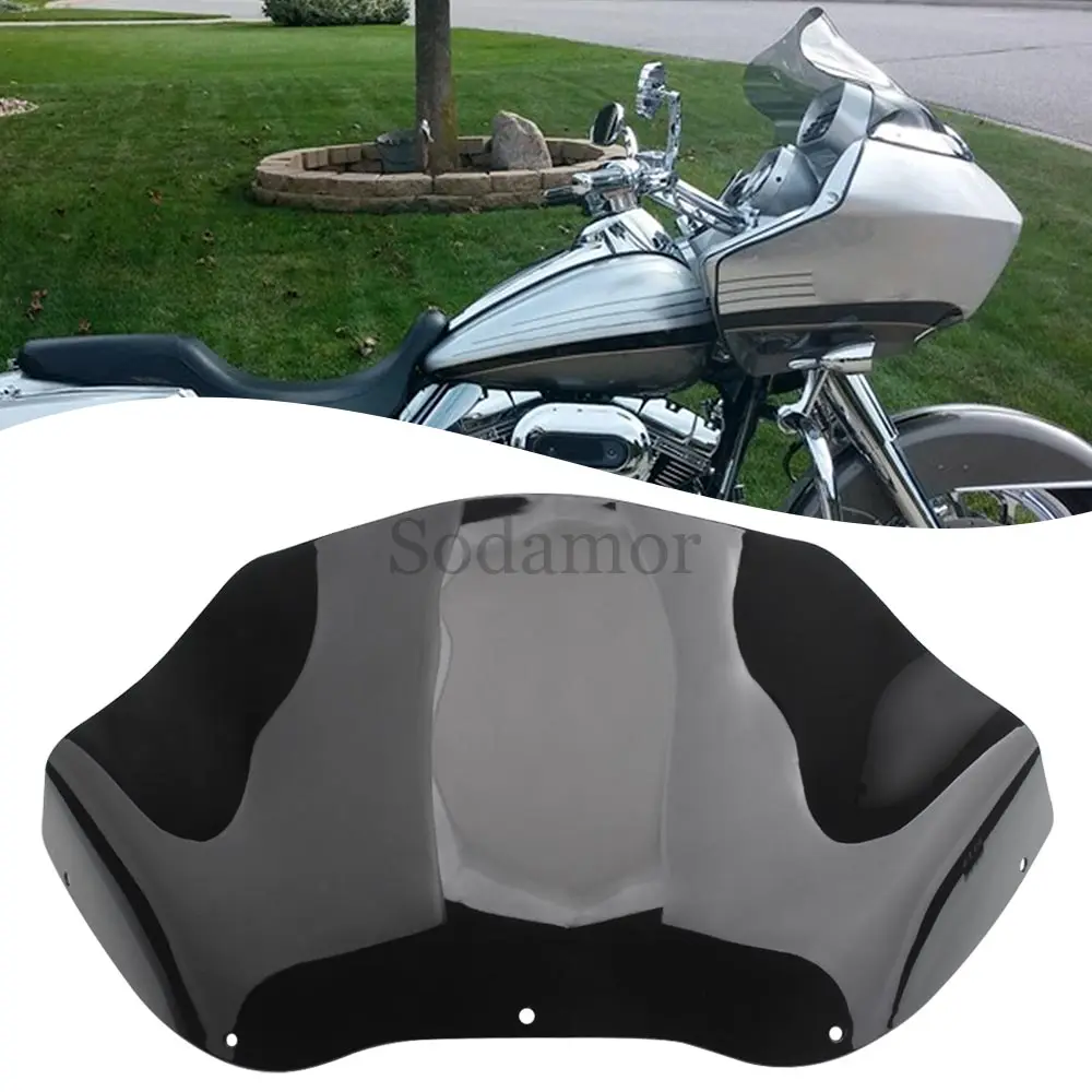 Motorcycle Upper Fairing Windshield For Harley Touring Road Glide Custom Ultra Cvo Custom Fltr Fltrx Fltru Fltrse 1998-2013
Motorcycle Upper Fairing Windshield For Harley Touring Road Glide Custom Ultra Cvo Custom Fltr Fltrx Fltru Fltrse 1998-2013