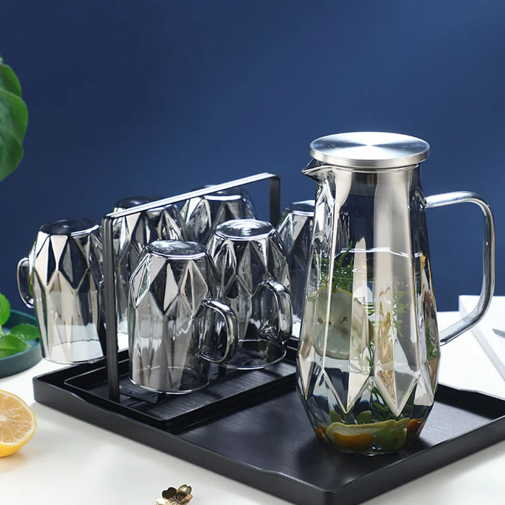 Glass Pitcher 2L Large Capacity Cold Water Kettle For Home Hotel Office Party Beer Tea Ice Drink Food Safe 
Glass Pitcher 2L Large Capacity Cold Water Kettle For Home Hotel Office Party Beer Tea Ice Drink Food Safe