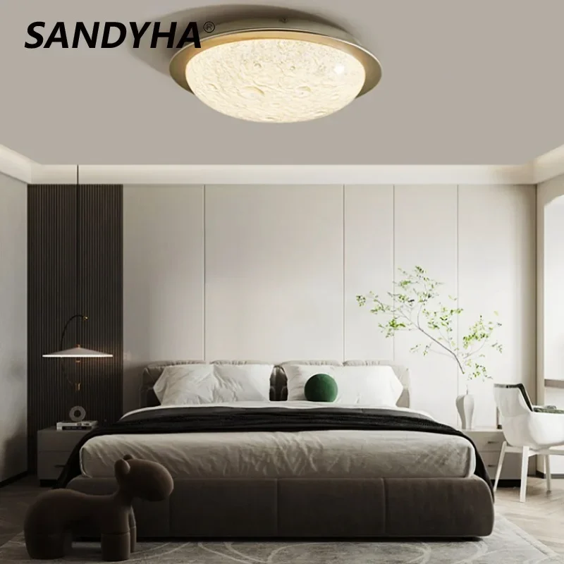 SANDYHA Nordic Ceiling Light Lunar Design LED Light for Children's Bedroom Living Room Decoration Home Indoor Lighting Fixtures
SANDYHA Nordic Ceiling Light Lunar Design LED Light for Children's Bedroom Living Room Decoration Home Indoor Lighting Fixtures