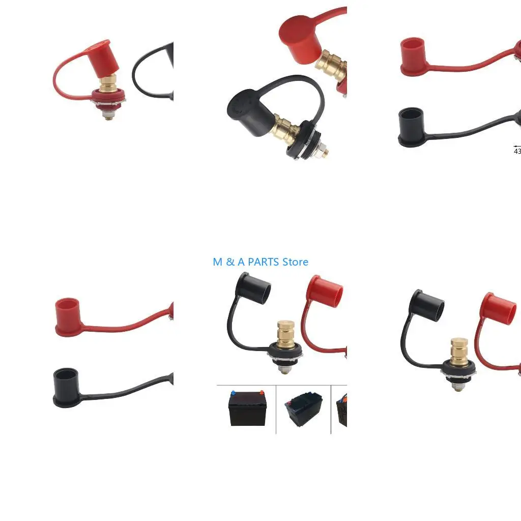 U1JF Battery Charging Battery Charging Post 250A Battery Charging Jumper Post with Cover 3/8" for Truck Boats
U1JF Battery Charging Battery Charging Post 250A Battery Charging Jumper Post with Cover 3/8" for Truck Boats