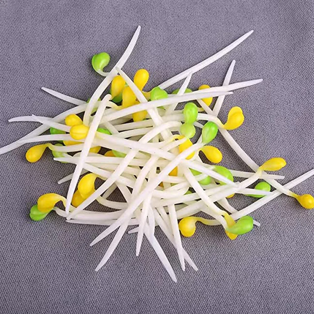 50pcs Simulated Bean Sprout Decorations Mini Fake Vegetable Prop Rustic Vegetable Decor Home Supermarket Display
50pcs Simulated Bean Sprout Decorations Mini Fake Vegetable Prop Rustic Vegetable Decor Home Supermarket Display