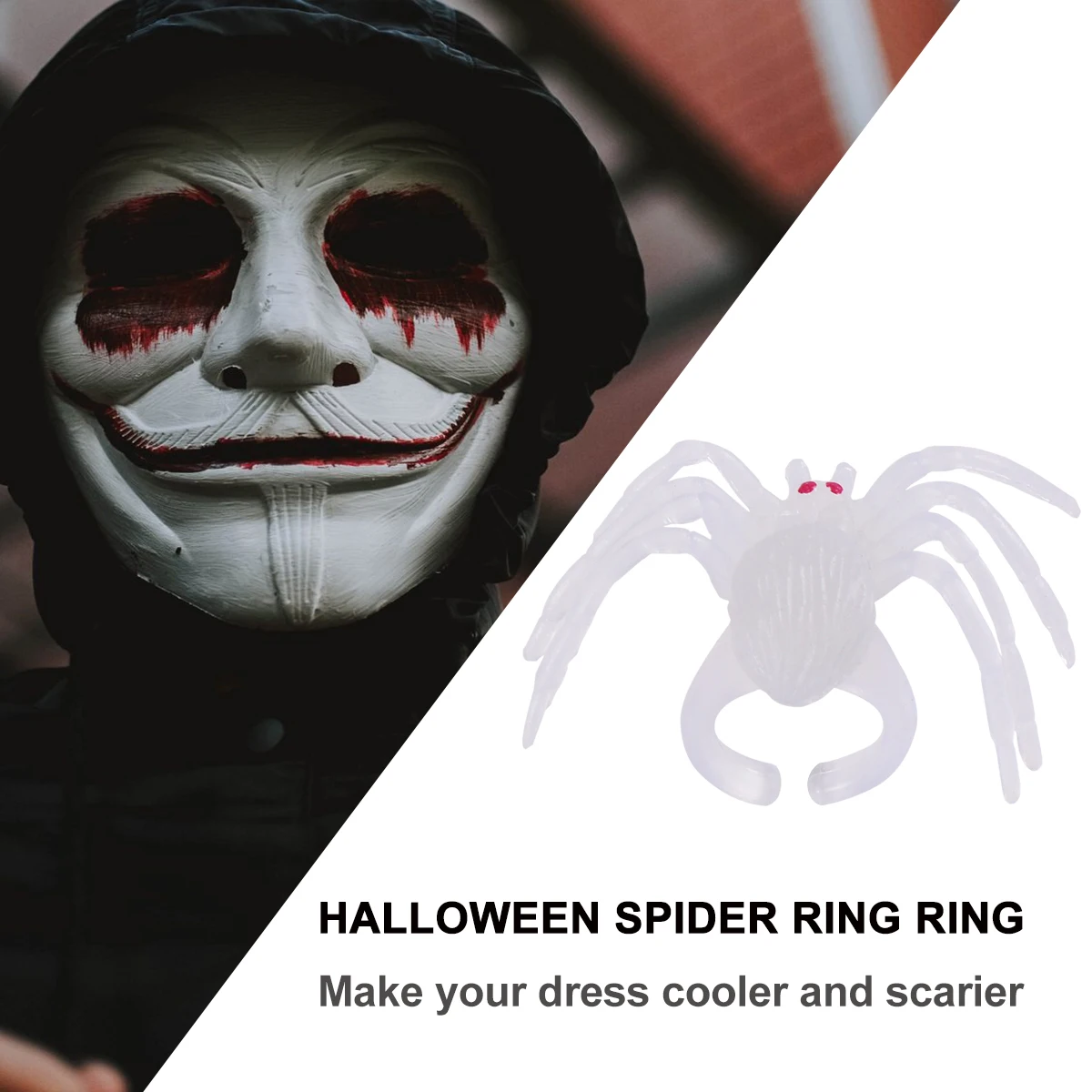 20 PCS Luminous Spider Ring Design Cosplay Plastic DIY Plaything Halloween
20 PCS Luminous Spider Ring Design Cosplay Plastic DIY Plaything Halloween