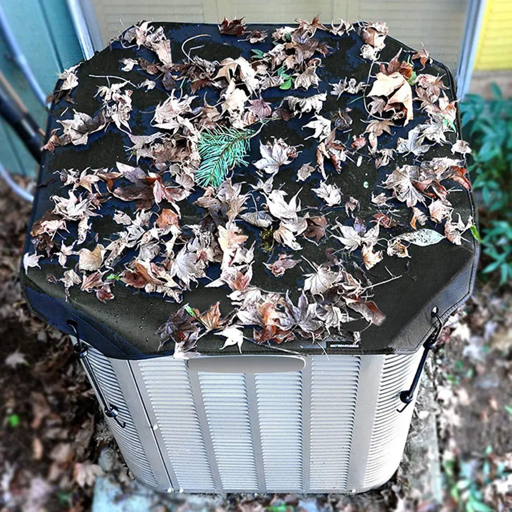 Air Conditioner Cover Polyester Waterproof Dustproof Heat Insulation Outdoor Unit Cover Hooks for Protection Snow Ice Leaves
Air Conditioner Cover Polyester Waterproof Dustproof Heat Insulation Outdoor Unit Cover Hooks for Protection Snow Ice Leaves