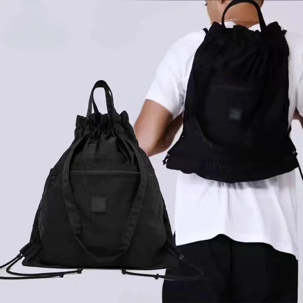 AL Yoga Handbag Backpack with Sports Drawstring Double Yoga Mat Storage Bag Multi functional Large Capacity Double Layer Bag
AL Yoga Handbag Backpack with Sports Drawstring Double Yoga Mat Storage Bag Multi functional Large Capacity Double Layer Bag