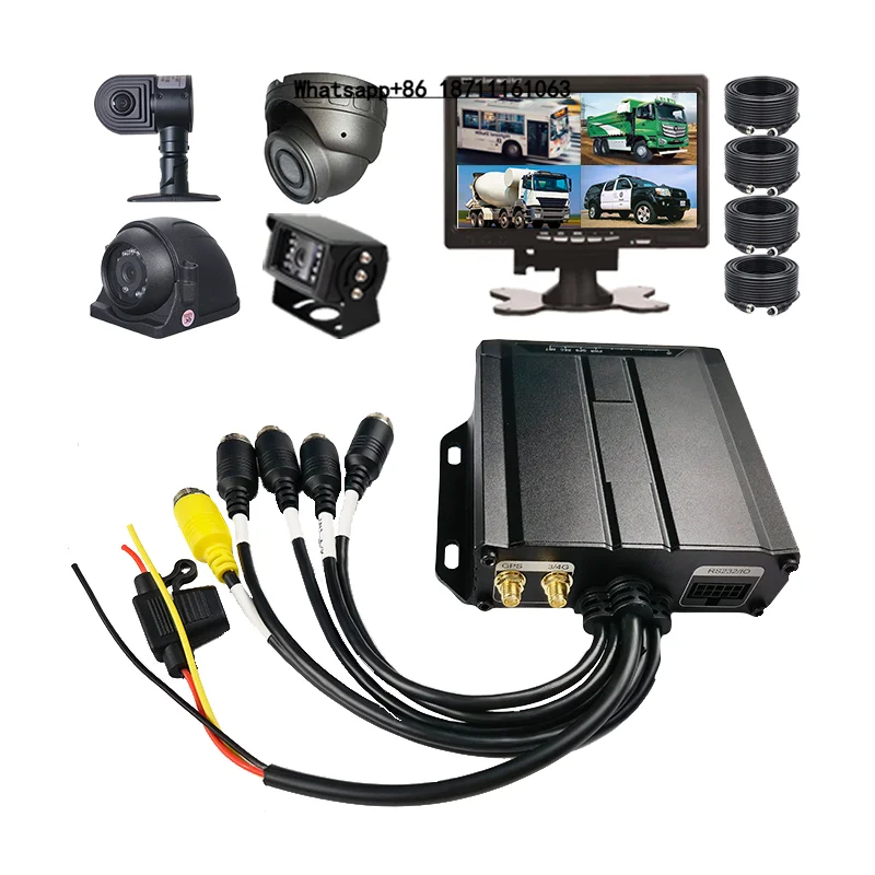 CITOPS 4 Channels 4g hd Tracking Vehicle Dvr 1080P 720P Vehicle Monitoring H265h264 Cmsv6 Mdvr System Dvr Mobile Mdvr
CITOPS 4 Channels 4g hd Tracking Vehicle Dvr 1080P 720P Vehicle Monitoring H265h264 Cmsv6 Mdvr System Dvr Mobile Mdvr
