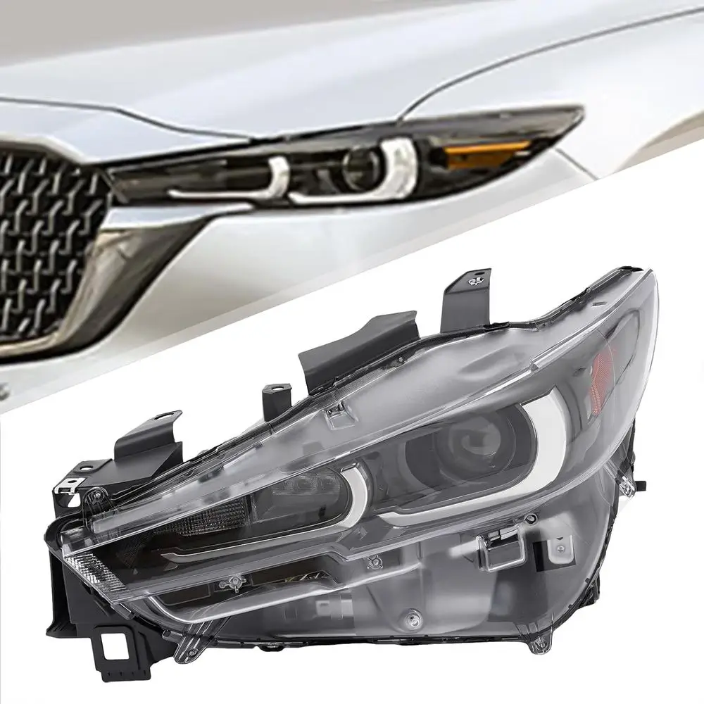 Фара в сборе для Mazda CX-5 2.5 S 2022-2024 годов, передняя светодиодная фара с лампой и прозрачной линзой, замена KPF151040, KPF1-51-04
Фара в сборе для Mazda CX-5 2.5 S 2022-2024 годов, передняя светодиодная фара с лампой и прозрачной линзой, замена KPF151040, KPF1-51-04
