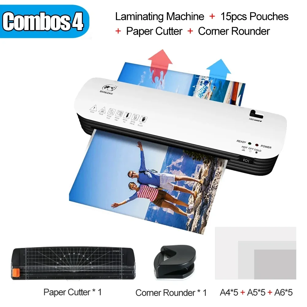 Laminating plasticizing SL299 machine rolling mill Laminating plasticizing machine Set A4 Size Hot and Cold w/15 Laminating Pouc
Laminating plasticizing SL299 machine rolling mill Laminating plasticizing machine Set A4 Size Hot and Cold w/15 Laminating Pouc