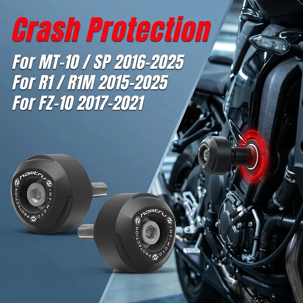 Motorcycle Falling Crash Protector For Yamaha R1 R1M FZ-10 MT-10 SP 2016-2025 Guards Engine Crash Bobbins
Motorcycle Falling Crash Protector For Yamaha R1 R1M FZ-10 MT-10 SP 2016-2025 Guards Engine Crash Bobbins