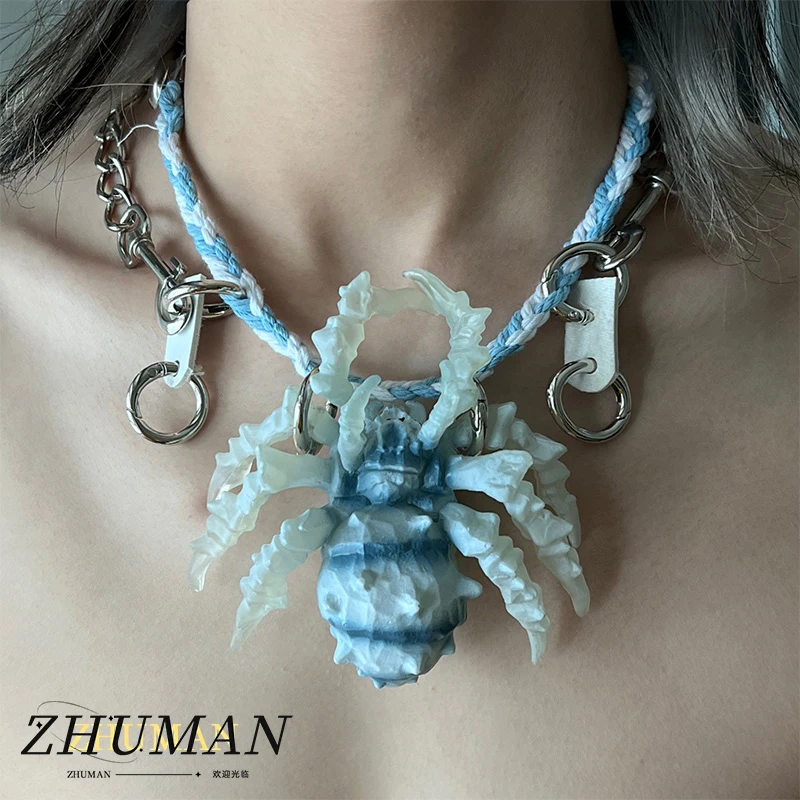 ZHUHE Spider Collar Neo-Gothic Style For Women And Men Jewelry Accessories Party Gifts
ZHUHE Spider Collar Neo-Gothic Style For Women And Men Jewelry Accessories Party Gifts