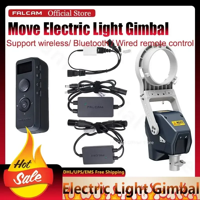 Falcam Move Lightgo Electric Light Gimbal Support Wireless/ Bluetooth /Wired Remote Control Multi Functional Portable Detachable
Falcam Move Lightgo Electric Light Gimbal Support Wireless/ Bluetooth /Wired Remote Control Multi Functional Portable Detachable