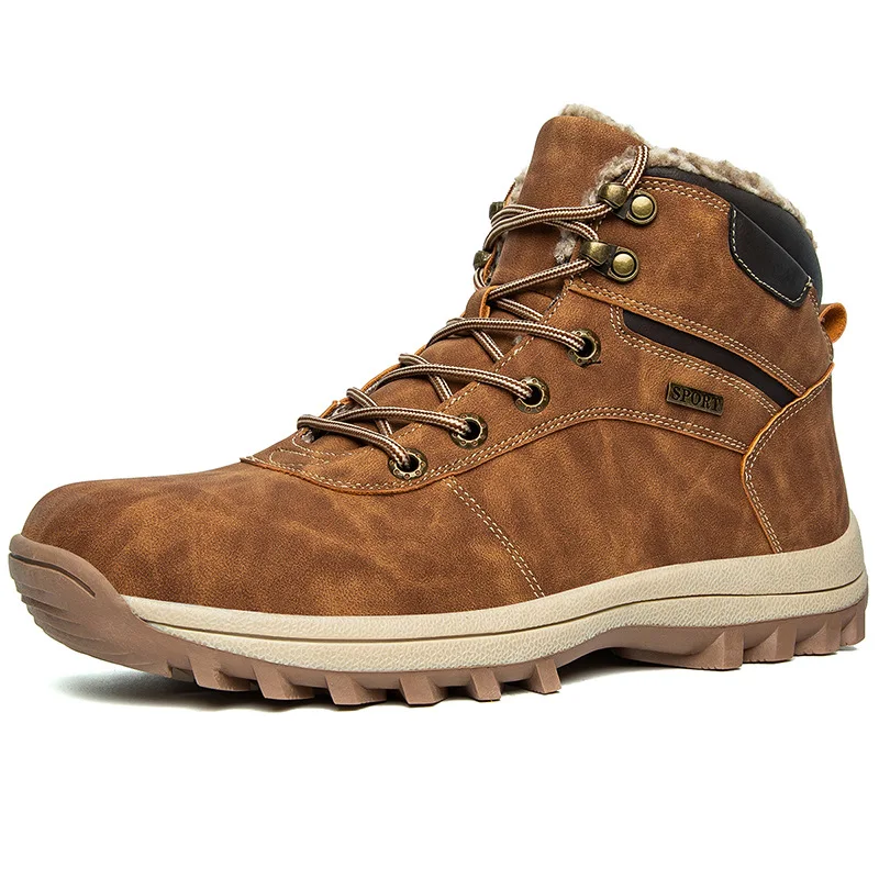 Winter Waterproof Men Boots Plush Super Warm Snow Boots for Men Sneakers Big Size Men Ankle Boots Outdoor Shoes Botas Hombre
Winter Waterproof Men Boots Plush Super Warm Snow Boots for Men Sneakers Big Size Men Ankle Boots Outdoor Shoes Botas Hombre